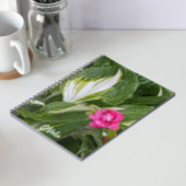 ホスタプラントアンドピンクアザレアフローラ ノートブック