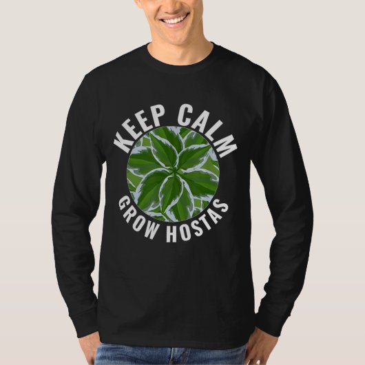 ホスタプラントカ保ルムレムHostas Shade Garden Lov Tシャツ (正面)