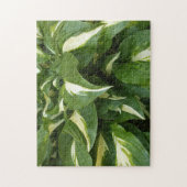 ホスタ葉ズ ジグソーパズル (縦)