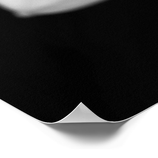 ホスタ開花 ポスター (角)