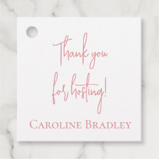 ホステスギフトラベル フェイバータグ