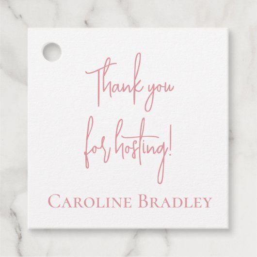 ホステスギフトラベル フェイバータグ (正面)