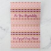 ホステスサンキューノーテカード カード (内部)