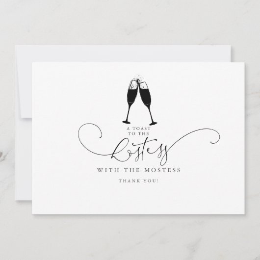 ホステス最高のモステス可愛いミニマリストありがとう (正面)