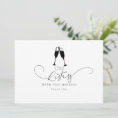 ホステス最高のモステス可愛いミニマリストありがとう (スタンド正面)