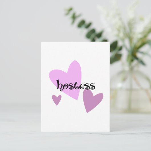 ホステス ポストカード (スタンド正面)