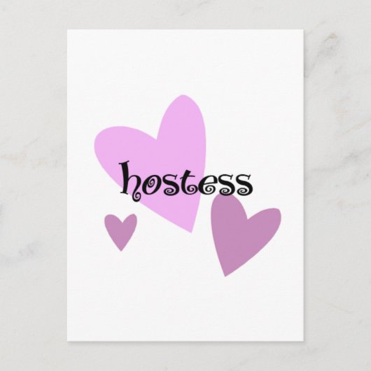 ホステス ポストカード (正面)