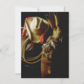 ホステ空白のィング·ウエスタン·テーマ·パーティー 招待状 (正面)