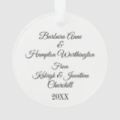 ホストとホステルオーナメント オーナメント (裏面)