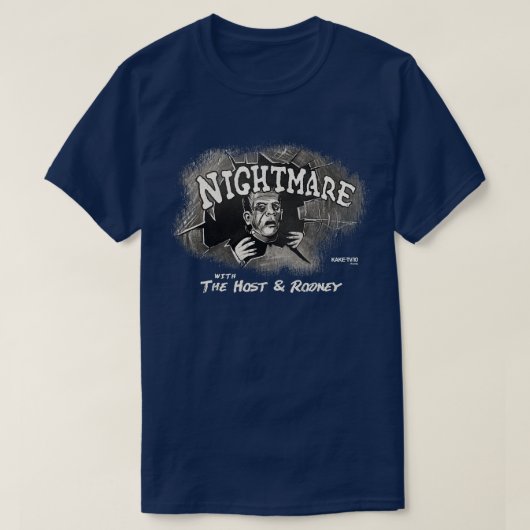 ホストとロドニーとの悪夢 Tシャツ (デザイン正面)