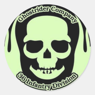 ホストリダーステッカー ラウンドシール