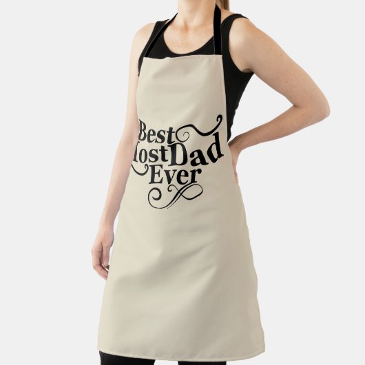 ホスト最高のパパは常に幸せな父祖の日ギフトアイディア エプロン (インサイチュ)