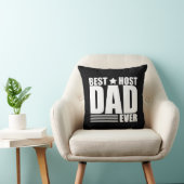 ホスト最高のパパは常に幸せな父祖の日ギフトアイディア クッション (椅子)