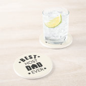 ホスト最高のパパは常に幸せな父祖の日ギフトアイディア コースター (側面)