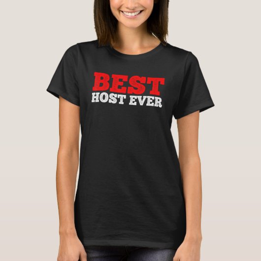 ホスト最高の・エバ Tシャツ (正面)