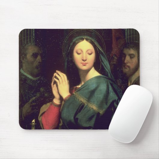 ホスト1841年が付いているヴァージン マウスパッド (マウス)