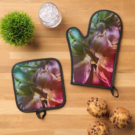 「ホスト」 鍋つかみ&鍋敷きセット (トップダウン)