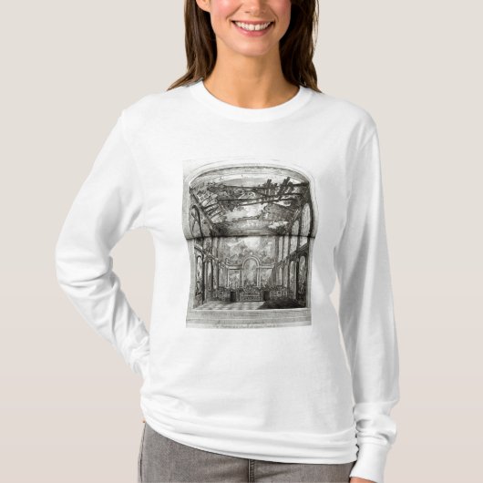 ホスピスのチャペルの装飾 Tシャツ (正面)