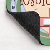 ホスピスのナースのギフト マウスパッド (コーナー)