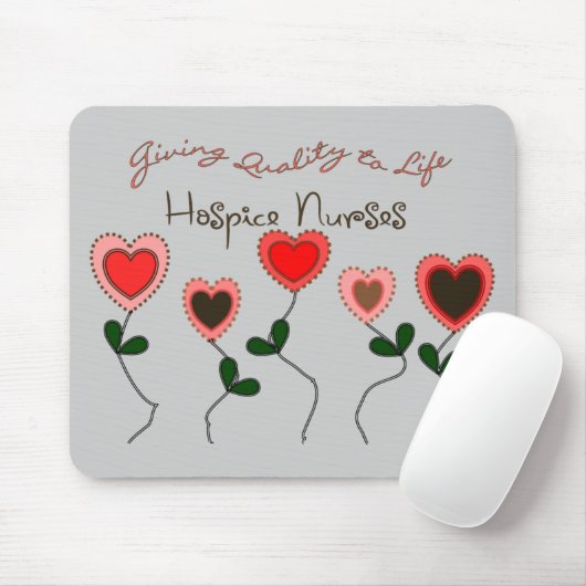 ホスピスのナースのギフト マウスパッド (マウス)