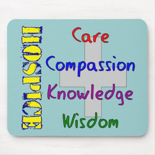 ホスピスの労働者のギフト マウスパッド (正面)