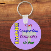 ホスピスの労働者の贈り物 キーホルダー (正面)