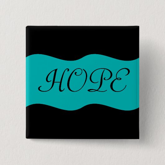 ホスピスの労働者は希望の精神を具体化します 缶バッジ (正面)