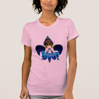 ホスピスの天使の(紋章の)フラ・ダ・リ Tシャツ