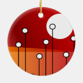 ホスピスは看護の助手できます セラミックオーナメント (裏面)