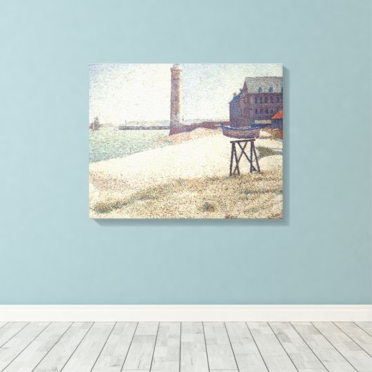 ホスピスアンドライトハウスオンフルール キャンバスプリント (インサイチュ (ウッドフロア))