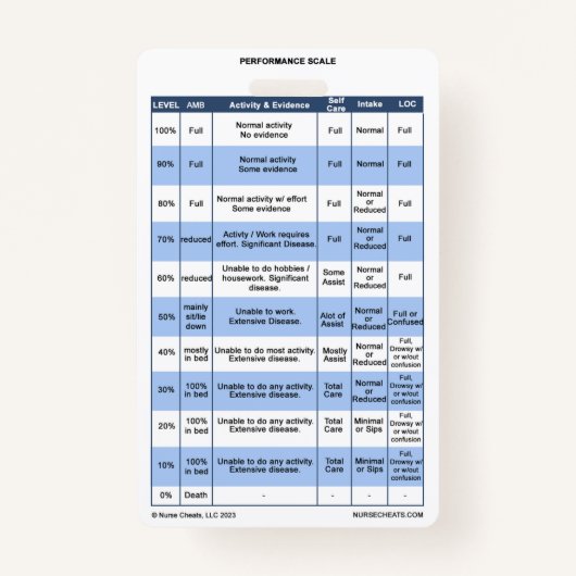 ホスピスナースのPPS / KPSバッジバディ バッジ (正面)