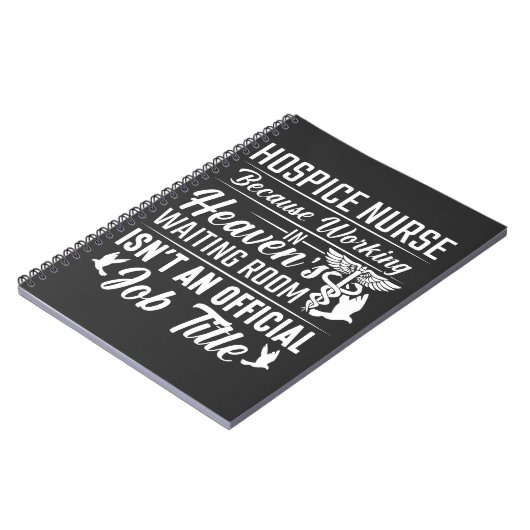 ホスピスナース医療従事者就職看護生活 ノートブック (左側)