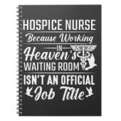 ホスピスナース医療従事者就職看護生活 ノートブック (正面)