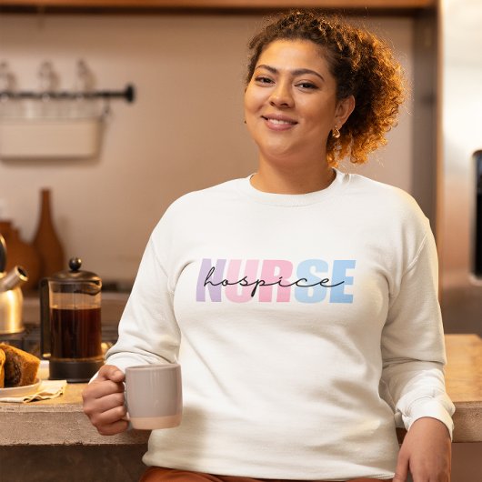 ホスピスナース登録ナースソフトパステル Tシャツ