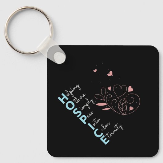 ホスピスナース キーホルダー (正面)