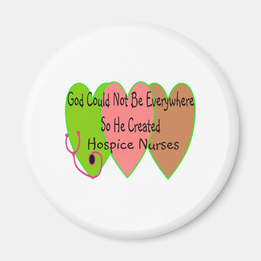 ホスピスナース「神はどこにでもいない」 マグネット (正面)
