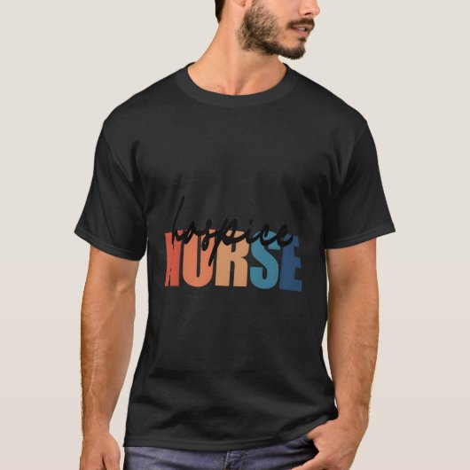 ホスピスナースRn登録看護ナースライフ Tシャツ (正面)