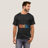 ホスピスナースRn登録看護ナースライフ Tシャツ (正面フル)