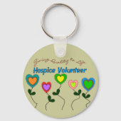 ホスピスボランティアシャツとギフト キーホルダー (正面)