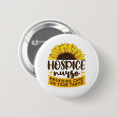 ホスピス気にナース 缶バッジ (正面&裏面)