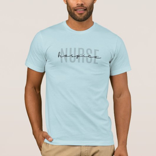 ホスピス看護師 Tシャツ (正面)