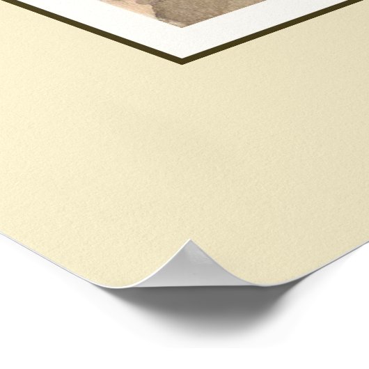 ホスピス、ベナスク。 ポスター (角)