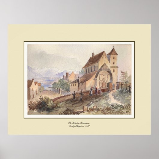 ホスピス、ベナスク。 ポスター (正面)