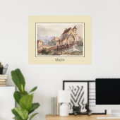 ホスピス、ベナスク。 ポスター (ホームオフィス)