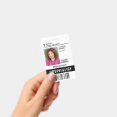 ホスピタリスト医師IDフォトバッジ バッジ (手持ち)