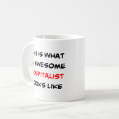 ホスピタリスト素晴らし コーヒーマグカップ (正面左)