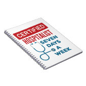 ホスピタリスト週に7日のインターンスト医師 ノートブック (右側)