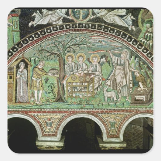 ホスピタリティと犠牲 スクエアシール (正面)