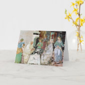 ホスピタリティを受け取っているSt.ベネディクト カード (黄色い花)