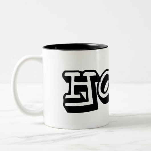 ホスピタリティを表示し、「ホストの役割を受け入れる ツートーンマグカップ (左)